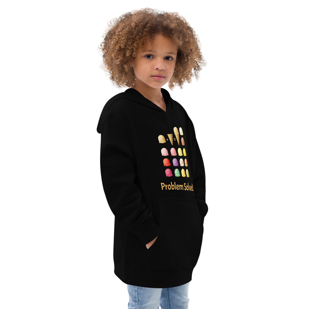 Problem Solved Kids Fleece Hoodie
