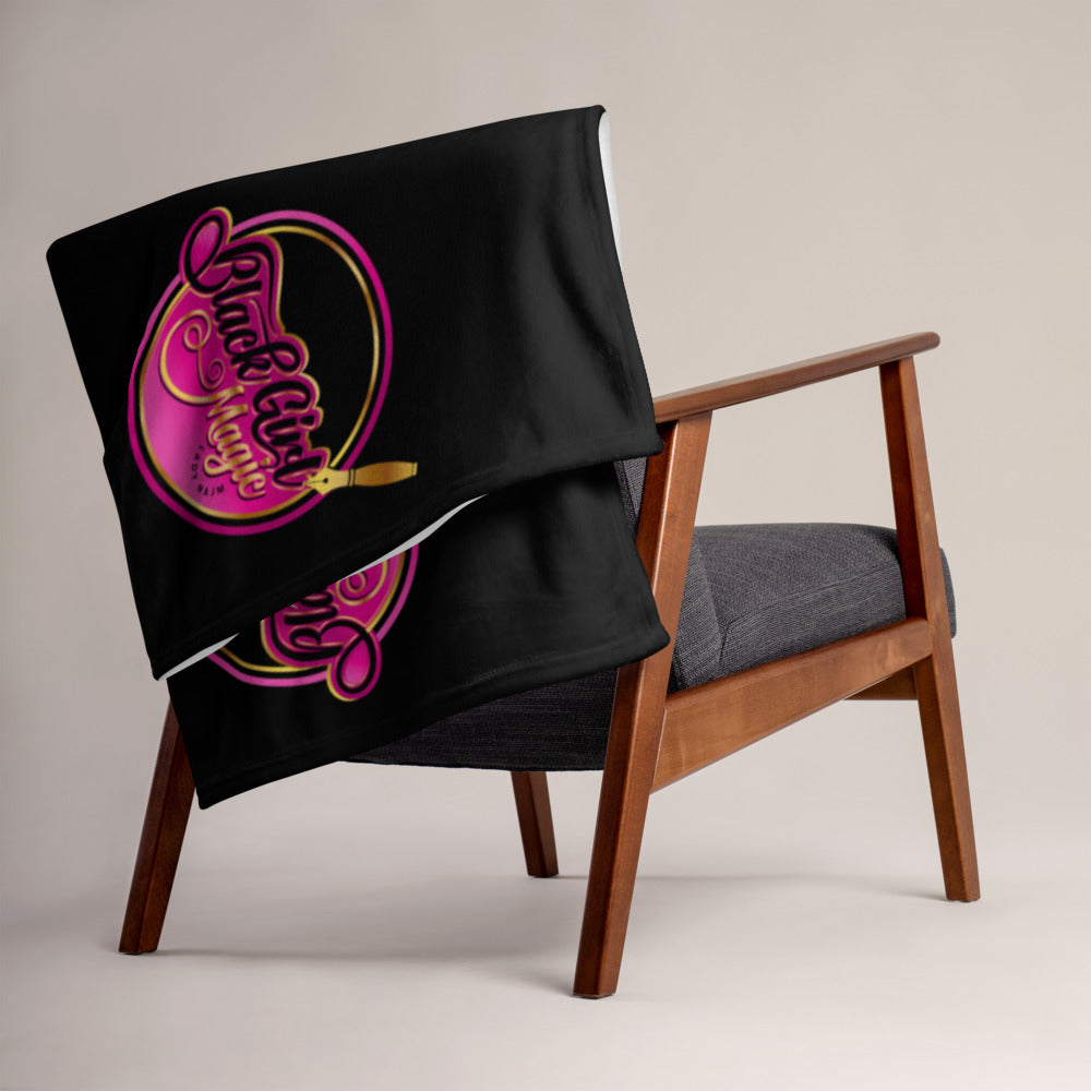 Black Girl Magic 36FIVE Throw Blanket