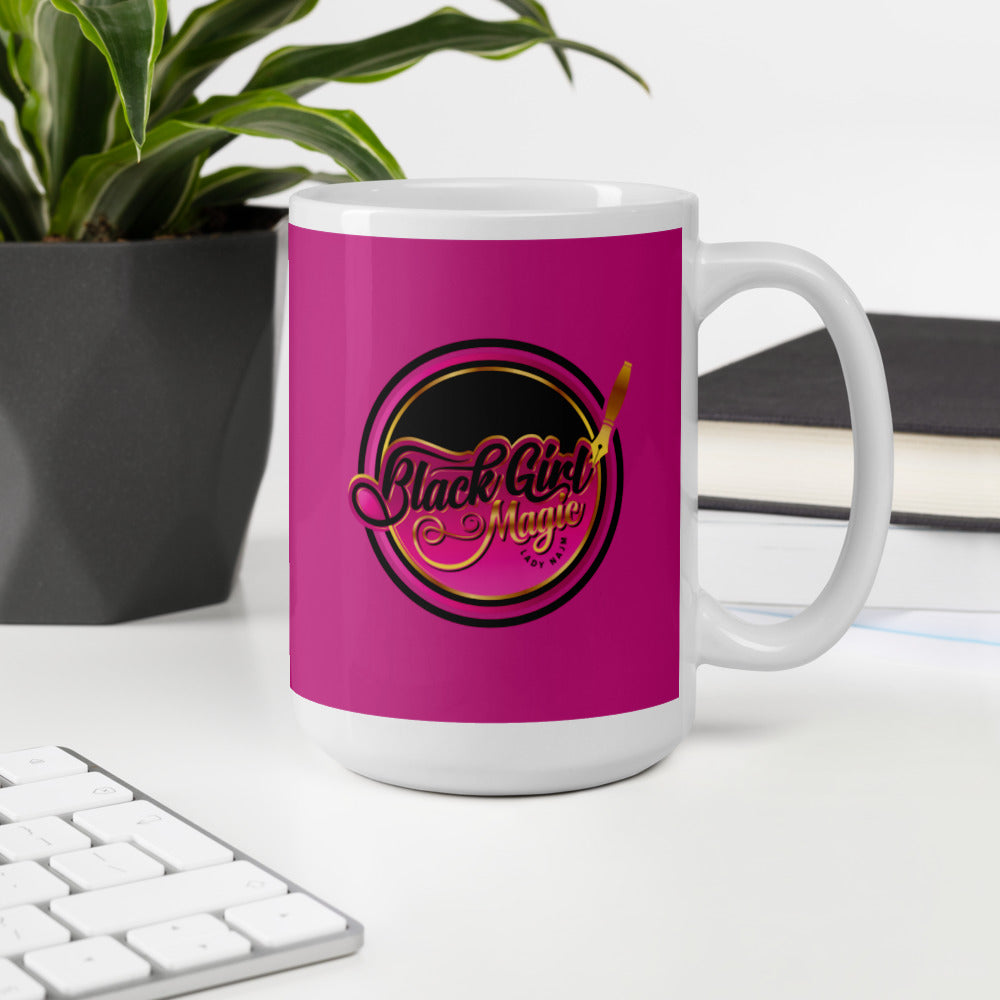 BGM Classic Pink Glossy Mug