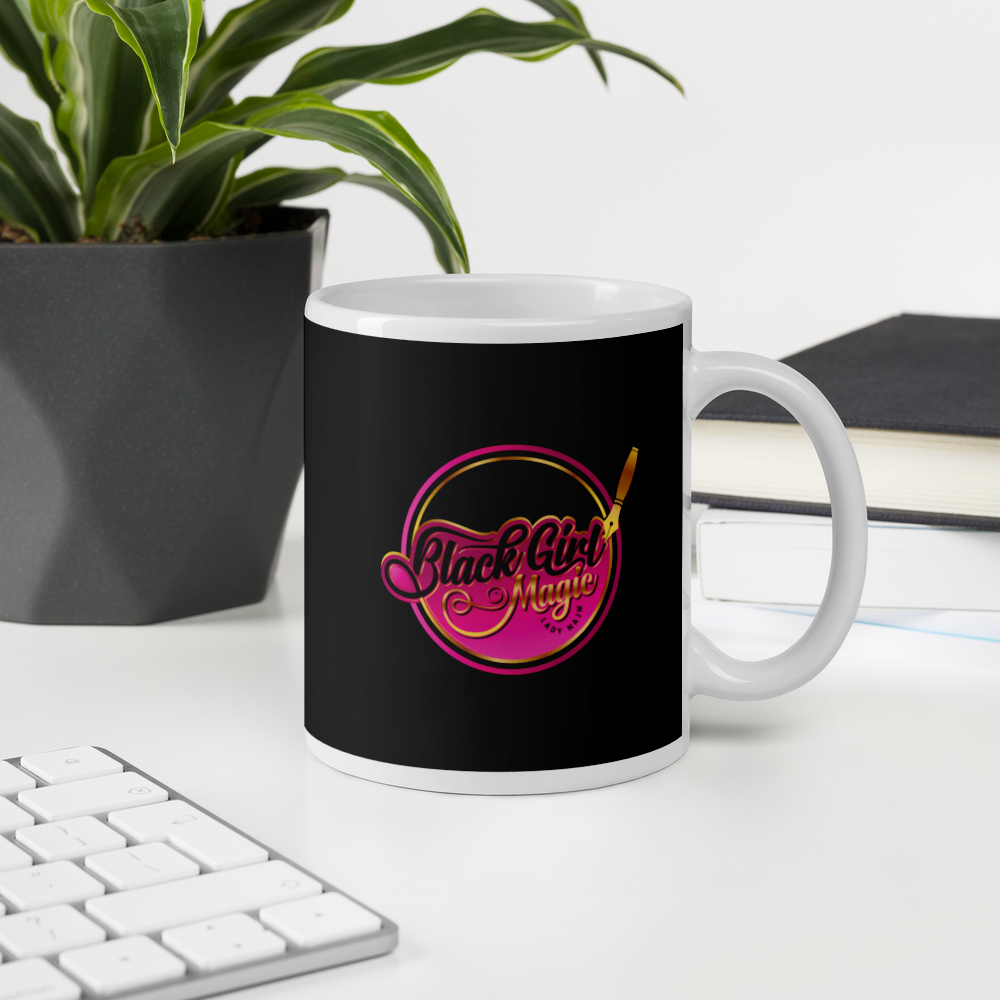 BGM Classic Black Glossy Mug
