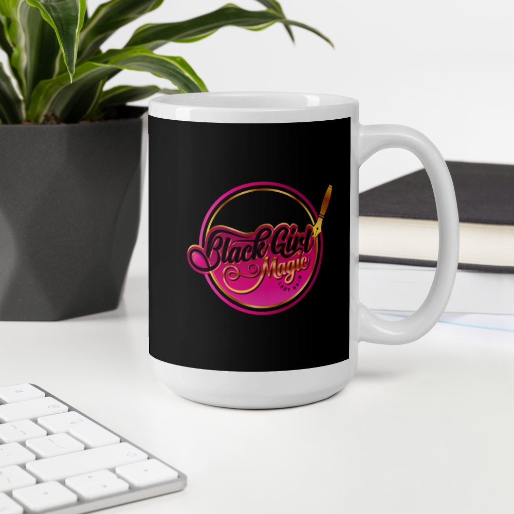 BGM Classic Black Glossy Mug
