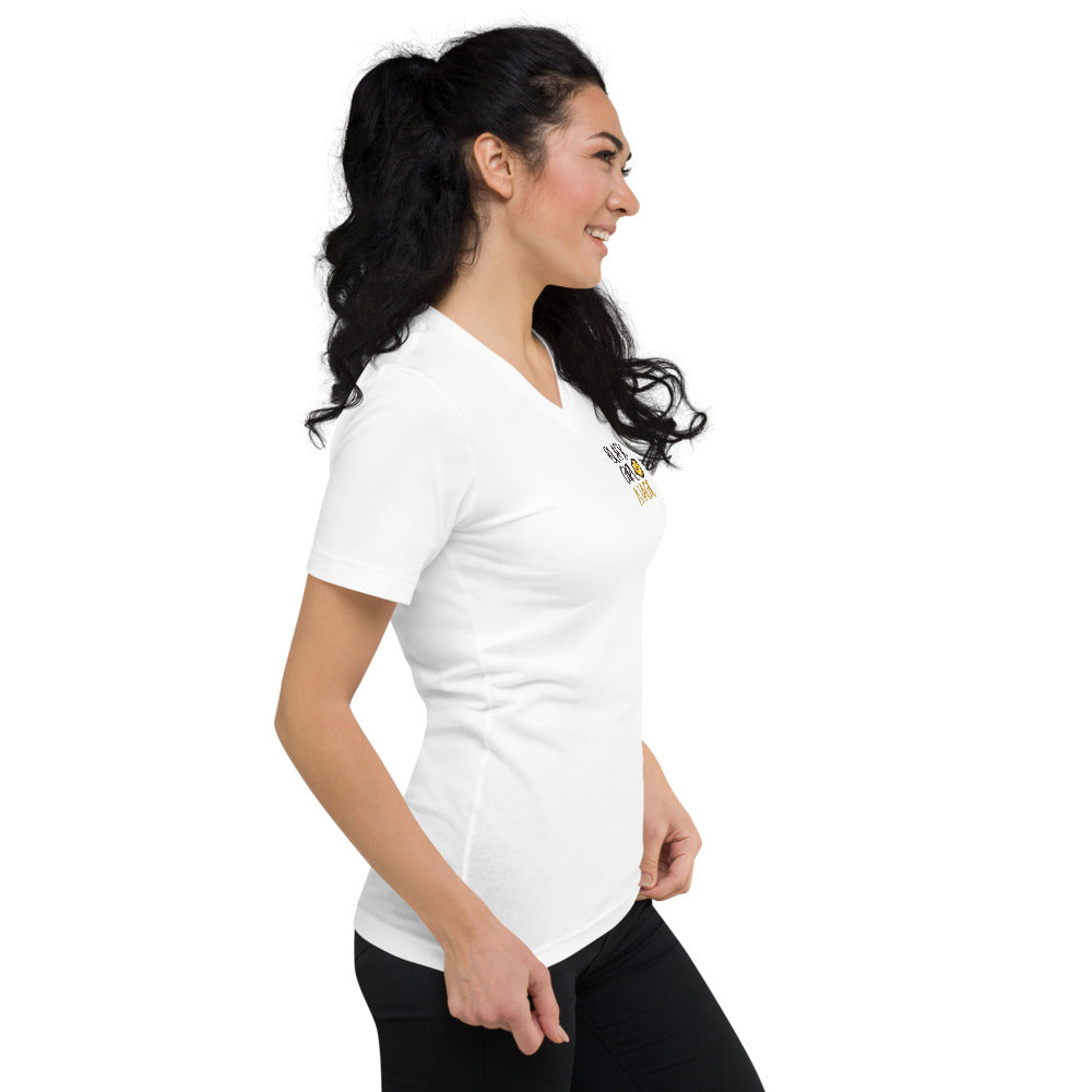 Black Girl Magic V-Neck T-Shirt.