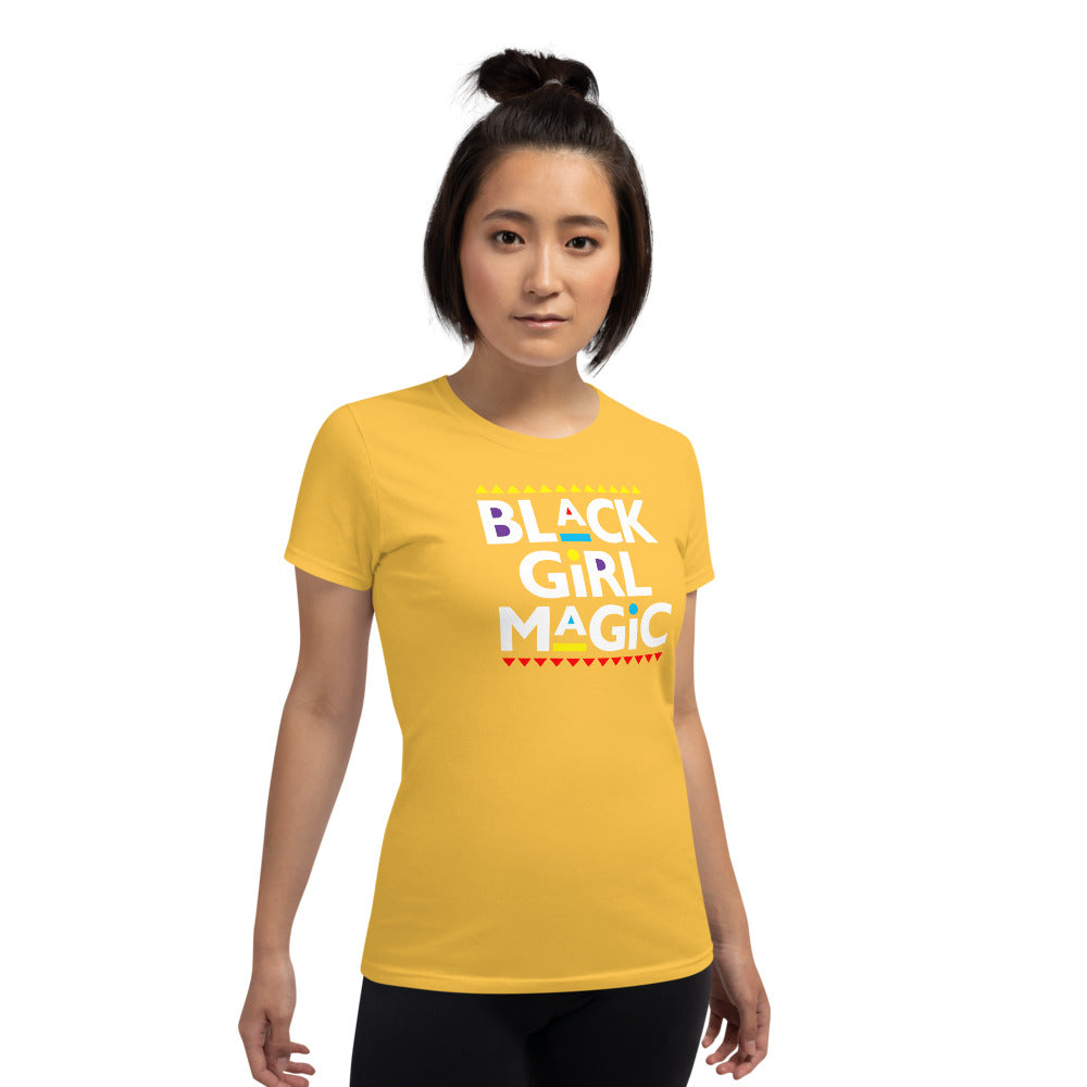 Black Girl Magic Scoop Neck T-shirt.