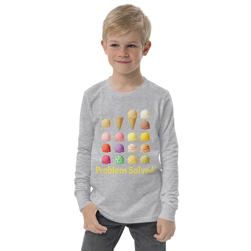 Problem Solved Youth Long Sleeve Tee
