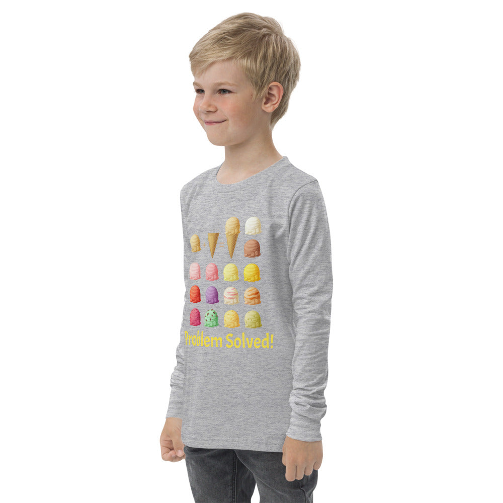 Problem Solved Youth Long Sleeve Tee