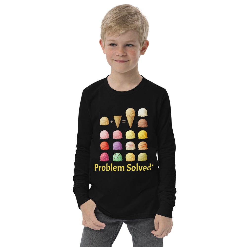 Problem Solved Youth Long Sleeve Tee