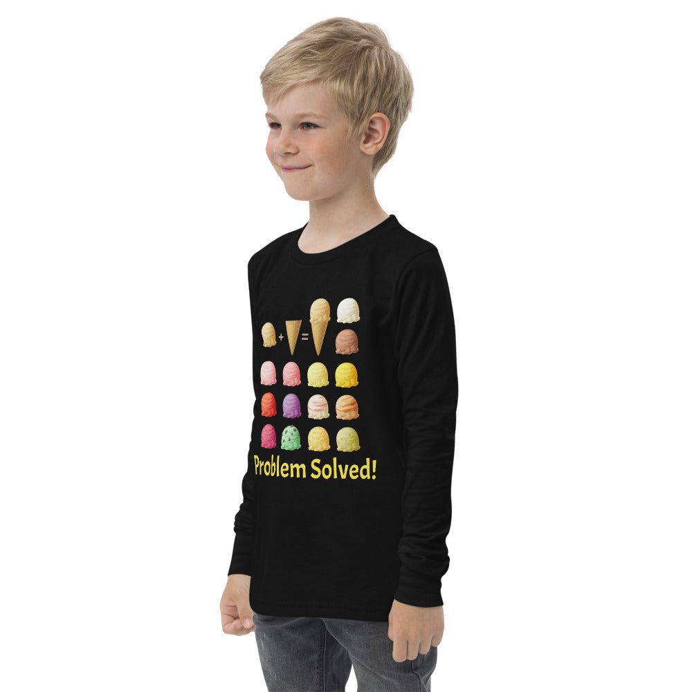 Problem Solved Youth Long Sleeve Tee
