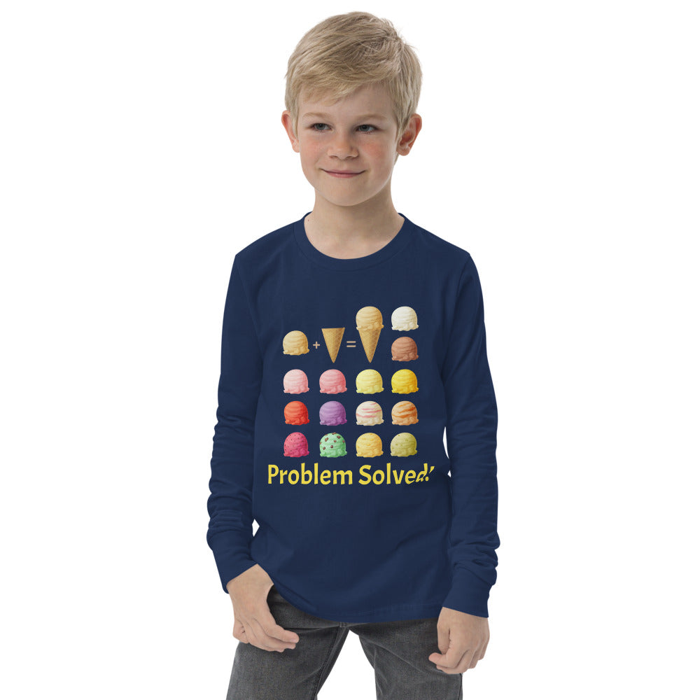 Problem Solved Youth Long Sleeve Tee