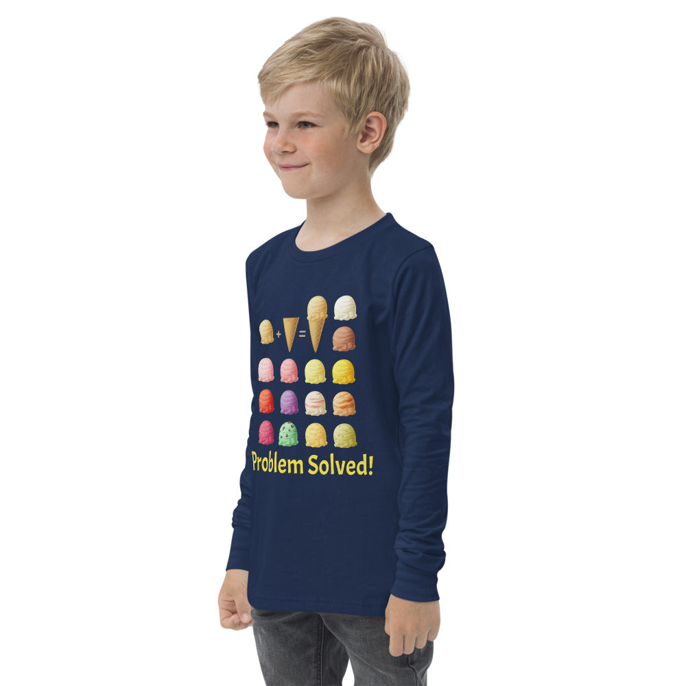 Problem Solved Youth Long Sleeve Tee