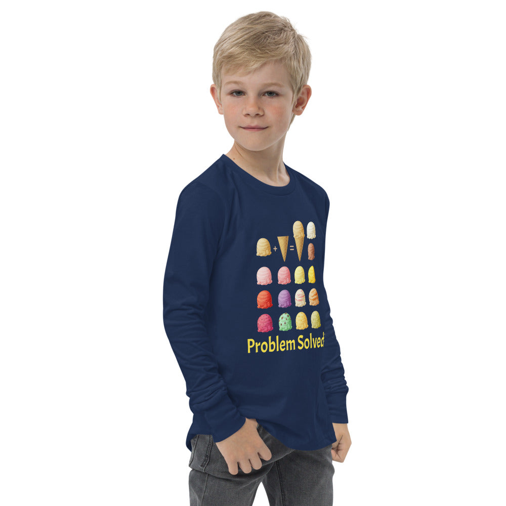 Problem Solved Youth Long Sleeve Tee