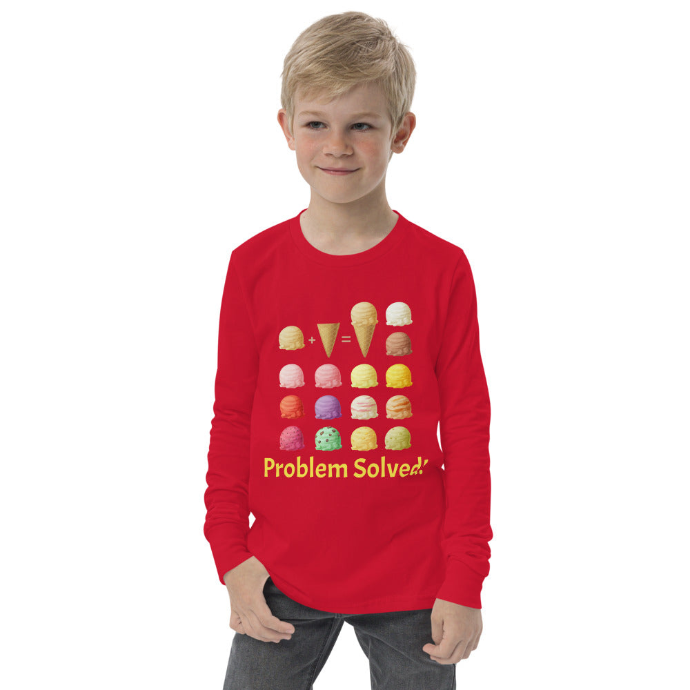 Problem Solved Youth Long Sleeve Tee