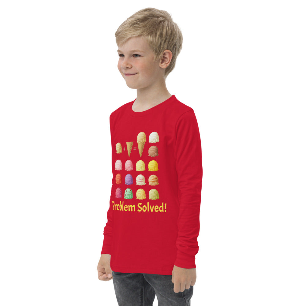 Problem Solved Youth Long Sleeve Tee