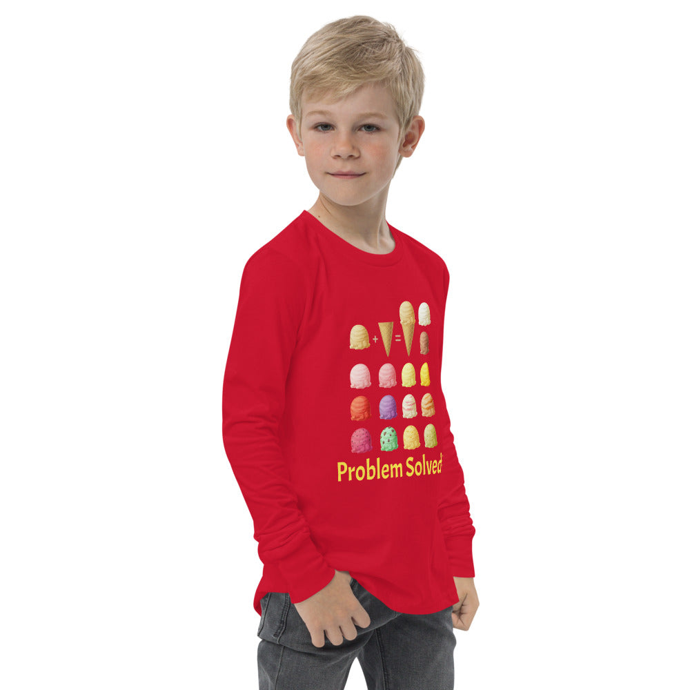 Problem Solved Youth Long Sleeve Tee