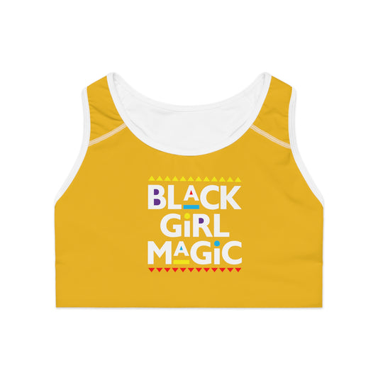 Black Girl Magic Sports Bra