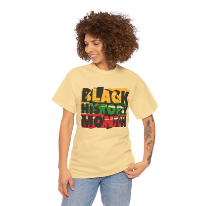 Black History Month - Unisex Cotton Tee