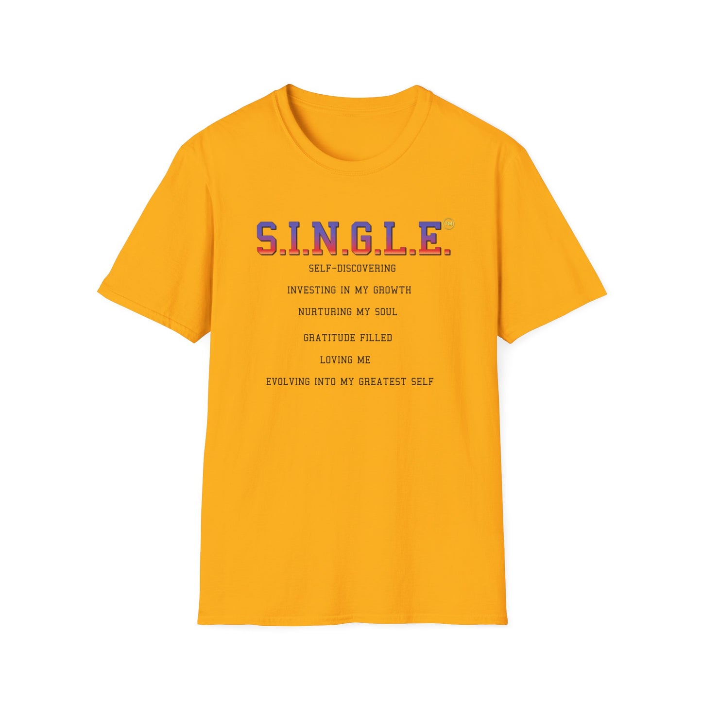 S.I.N.G.L.E.™ Soft T-Shirt - UNISEX
