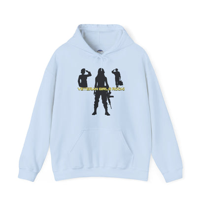 Veteran Girls Rock - Unisex Hooded Sweatshirt
