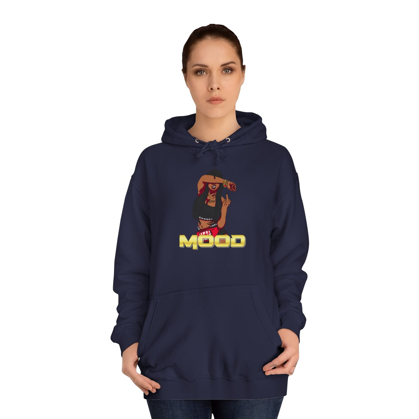 Bad Mood - College Fit Hoodie