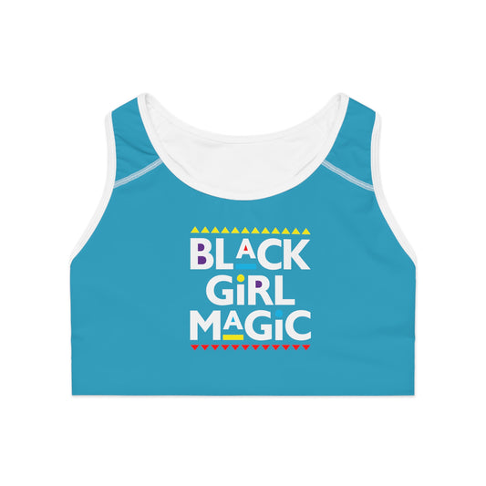 Black Girl Magic Sports Bra