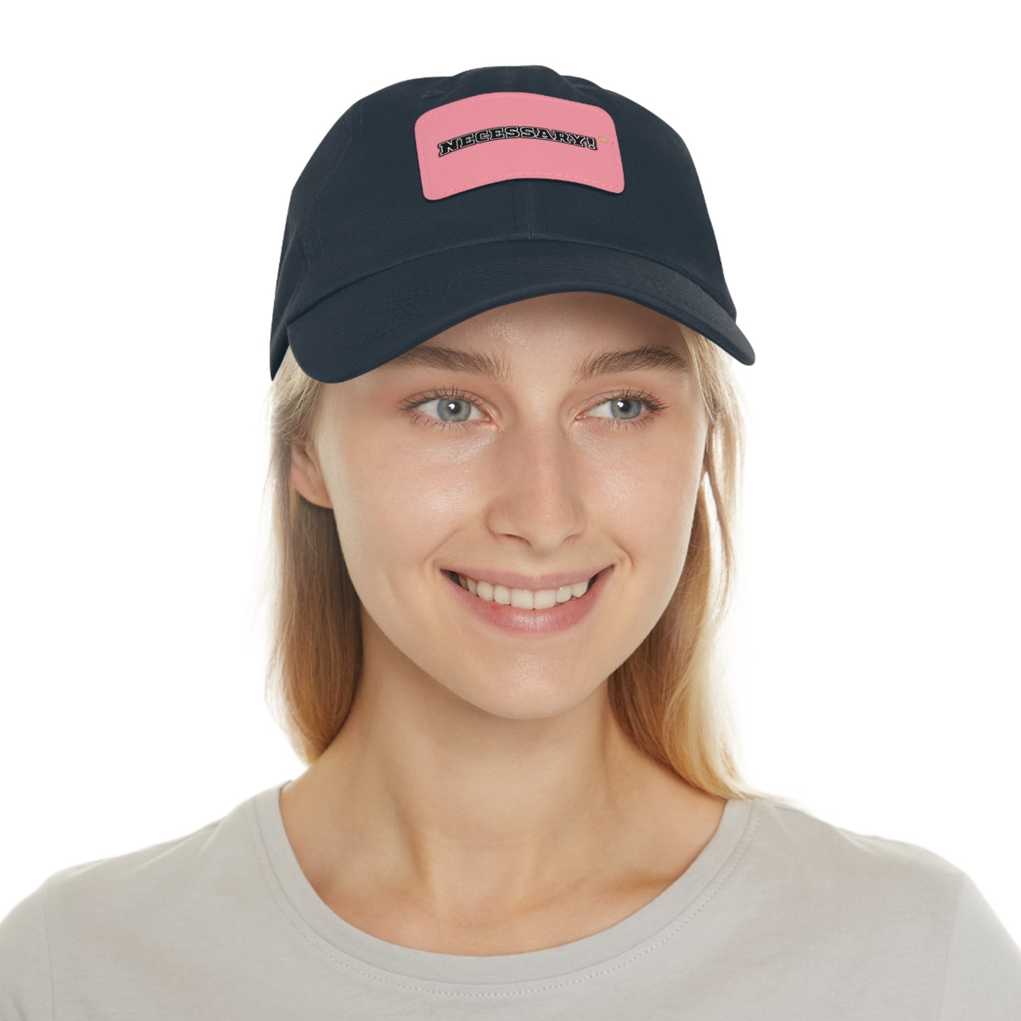 Necessary™ Premier Dad Hat with Leather Patch
