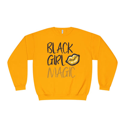 Black Girl Magic Kiss - Crewneck Sweatshirt