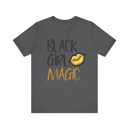 Black Girl Magic Kiss - Short Sleeve Tee