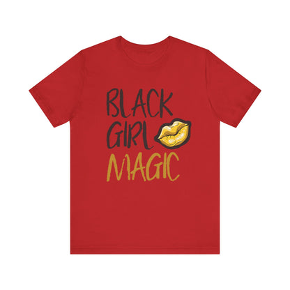 Black Girl Magic Kiss - Short Sleeve Tee