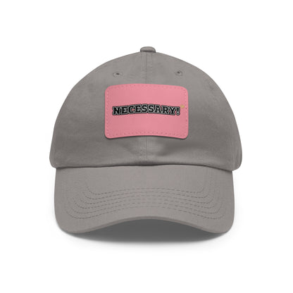Necessary™ Premier Dad Hat with Leather Patch