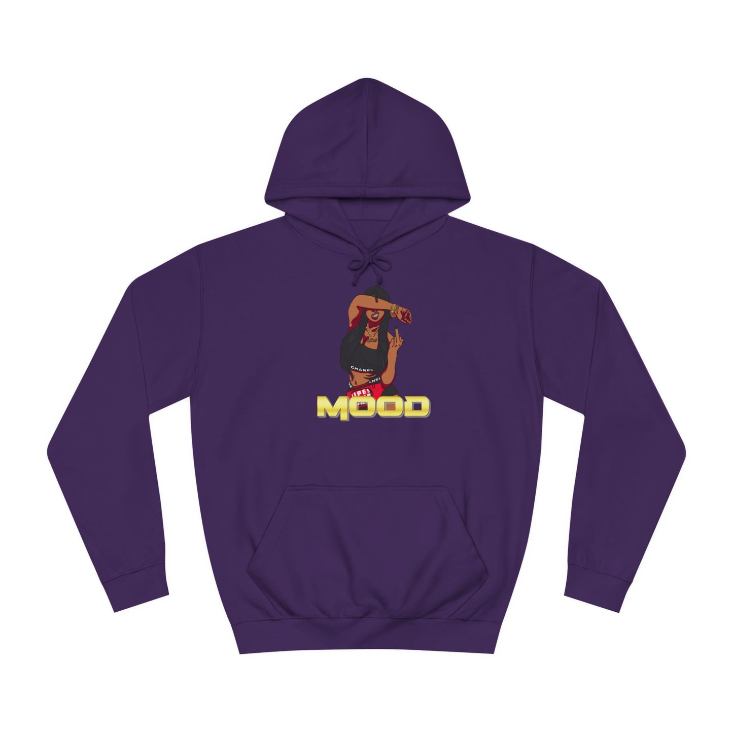 Bad Mood - College Fit Hoodie