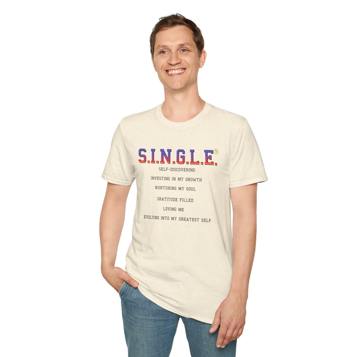 S.I.N.G.L.E.™ Soft T-Shirt - UNISEX