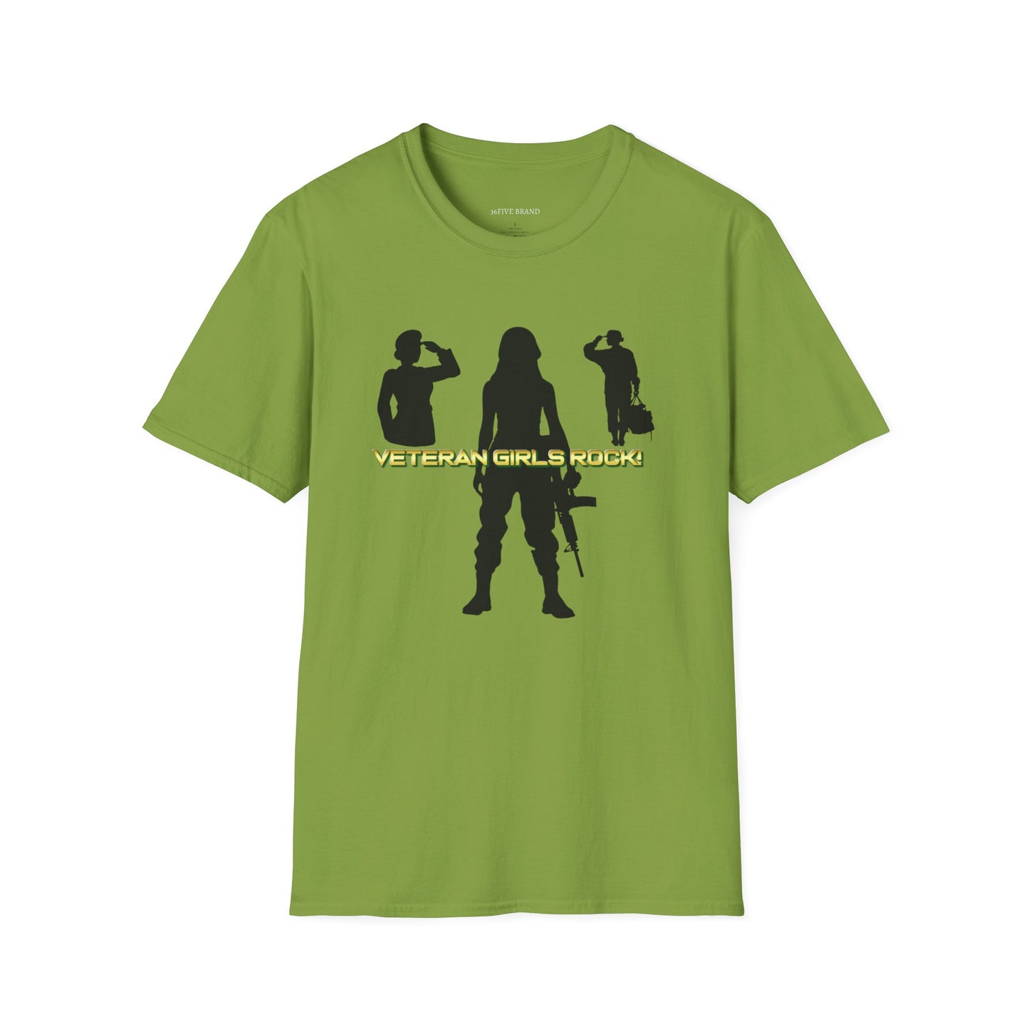 Veteran Girls Rock Softstyle T-Shirt