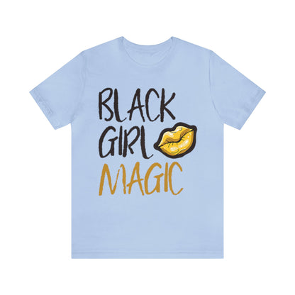 Black Girl Magic Kiss - Short Sleeve Tee