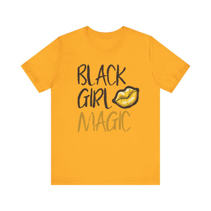 Black Girl Magic Kiss - Short Sleeve Tee