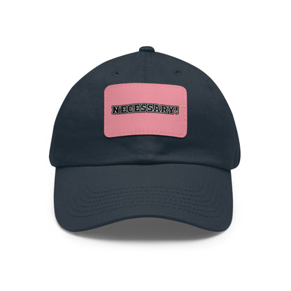 Necessary™ Premier Dad Hat with Leather Patch