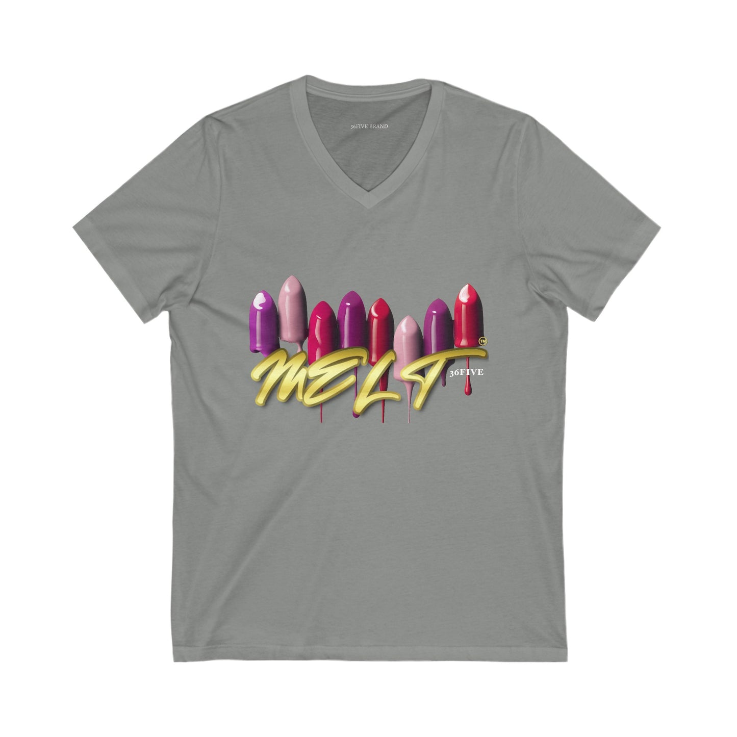 Lipstick MELT™ V-Neck Tee