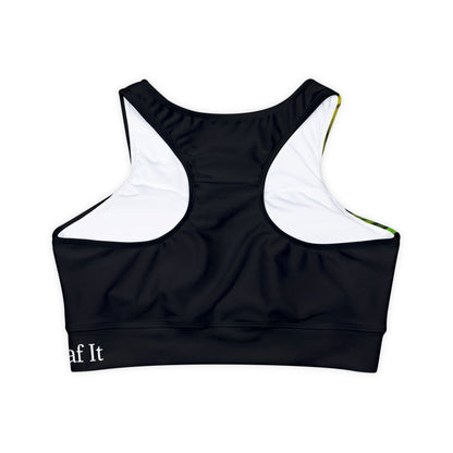 Be Leaf It Fully Lined, Padded Sports Bra