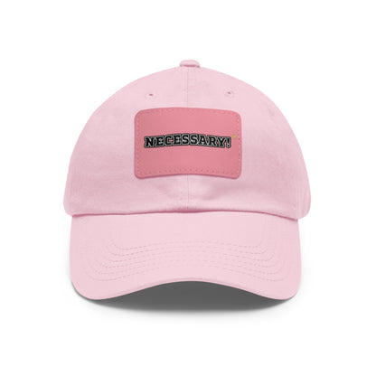 Necessary™ Premier Dad Hat with Leather Patch