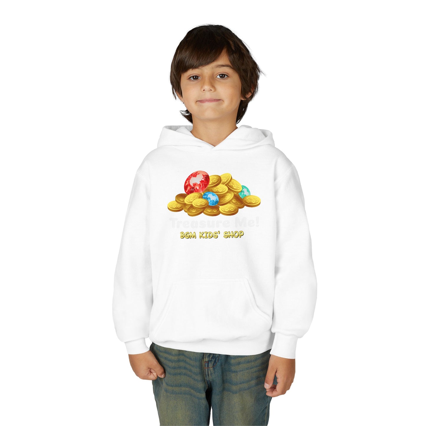 Treasure Me - Youth Heavy Blend Hooded Sweatshirt