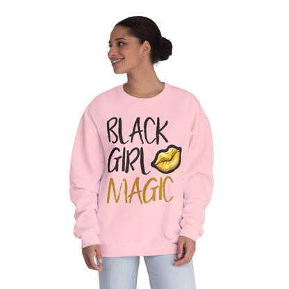 Black Girl Magic Kiss - Crewneck Sweatshirt