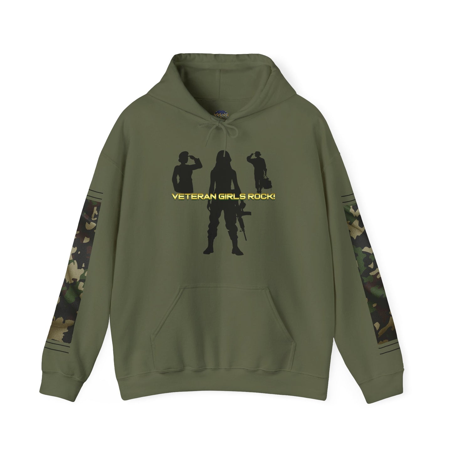 Veteran Girls Rock - Unisex Hooded Sweatshirt