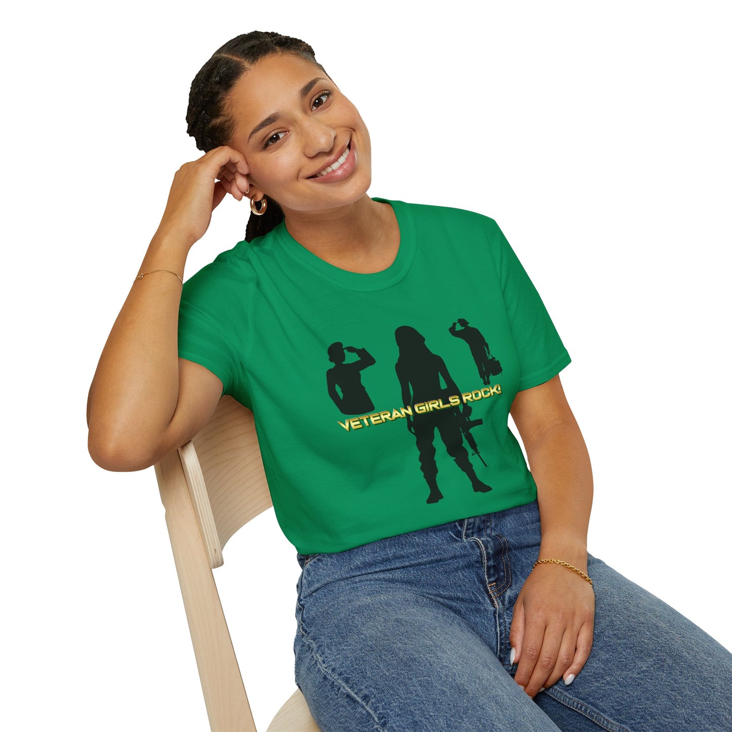 Veteran Girls Rock Softstyle T-Shirt