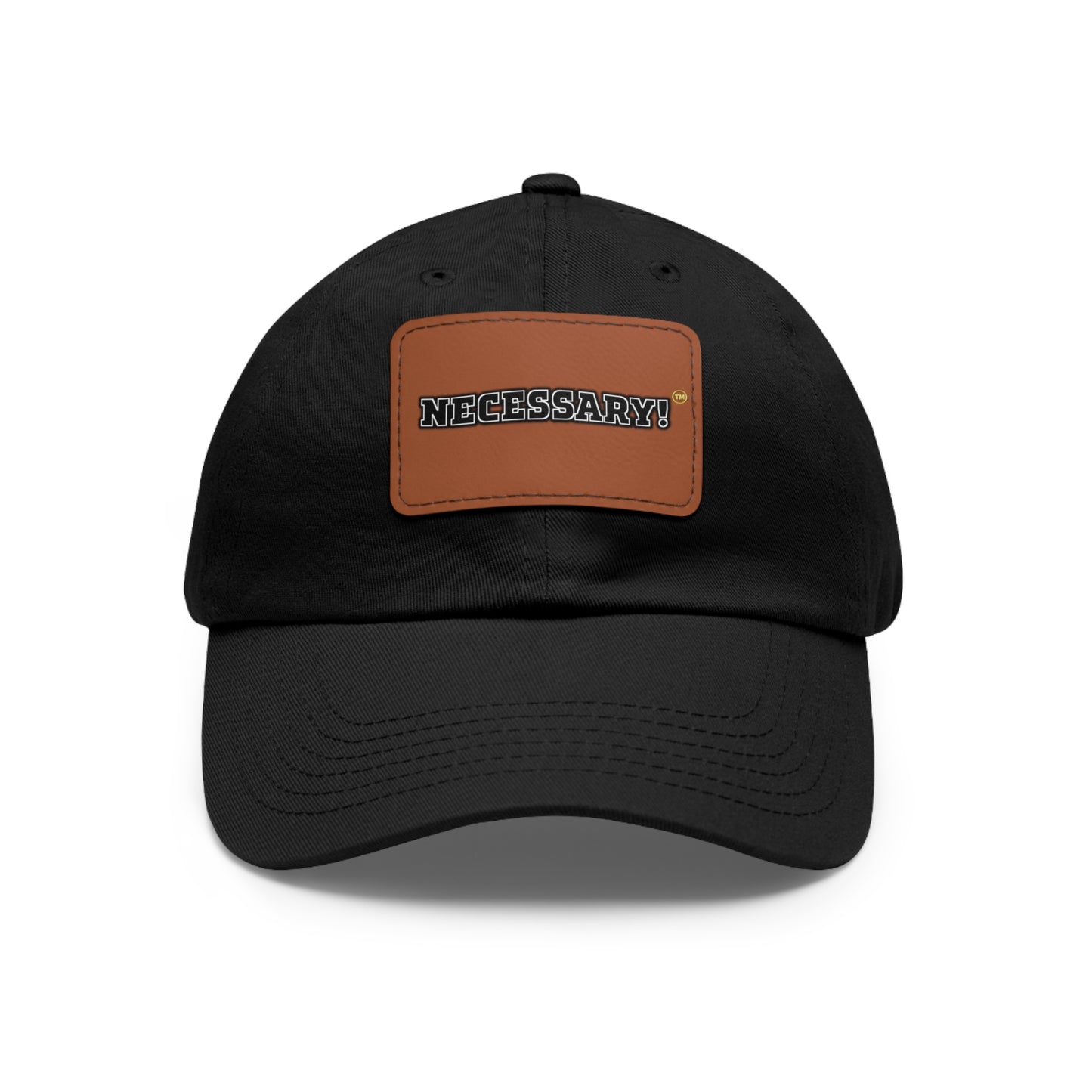 Necessary™ Premier Dad Hat with Leather Patch