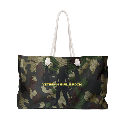 Veteran Girls Rock - Weekender Tote Bag