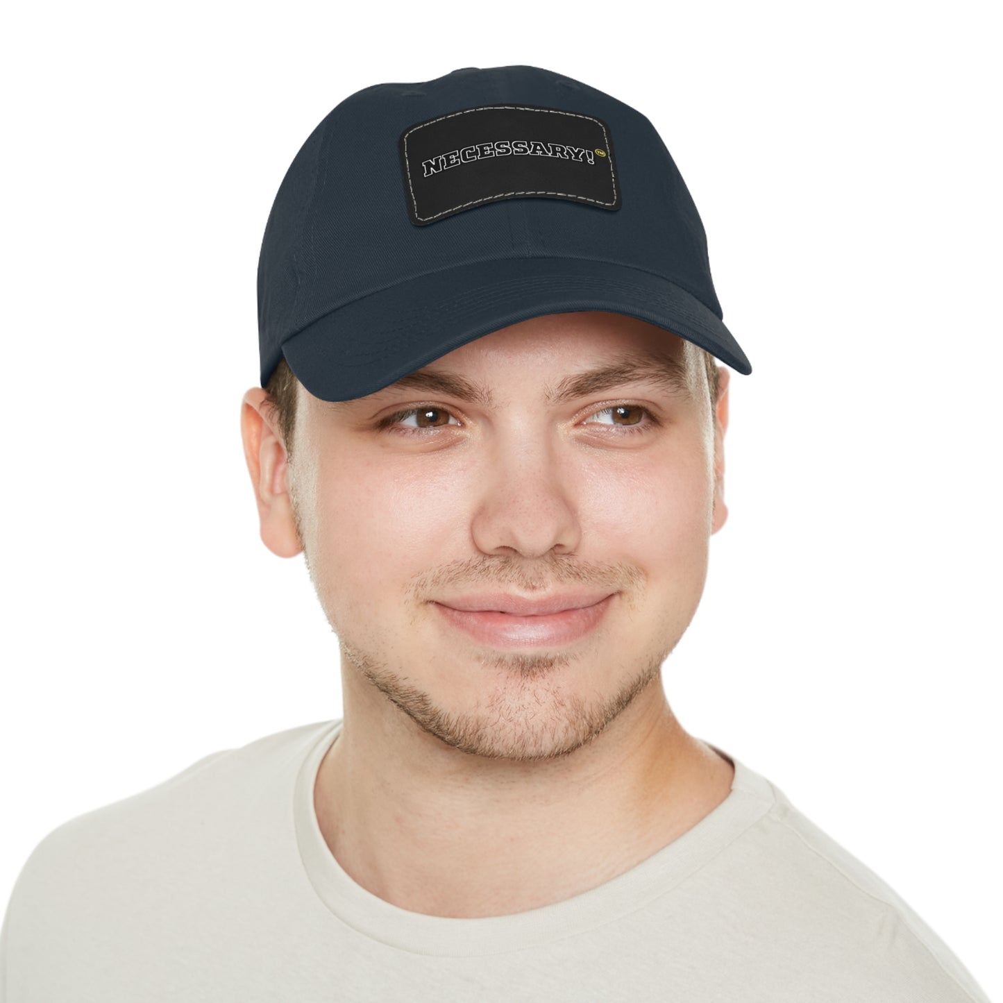 Necessary™ Premier Dad Hat with Leather Patch