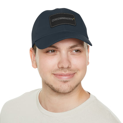 Necessary™ Premier Dad Hat with Leather Patch