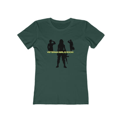 Veteran Girls Rock - Boyfriend Tee