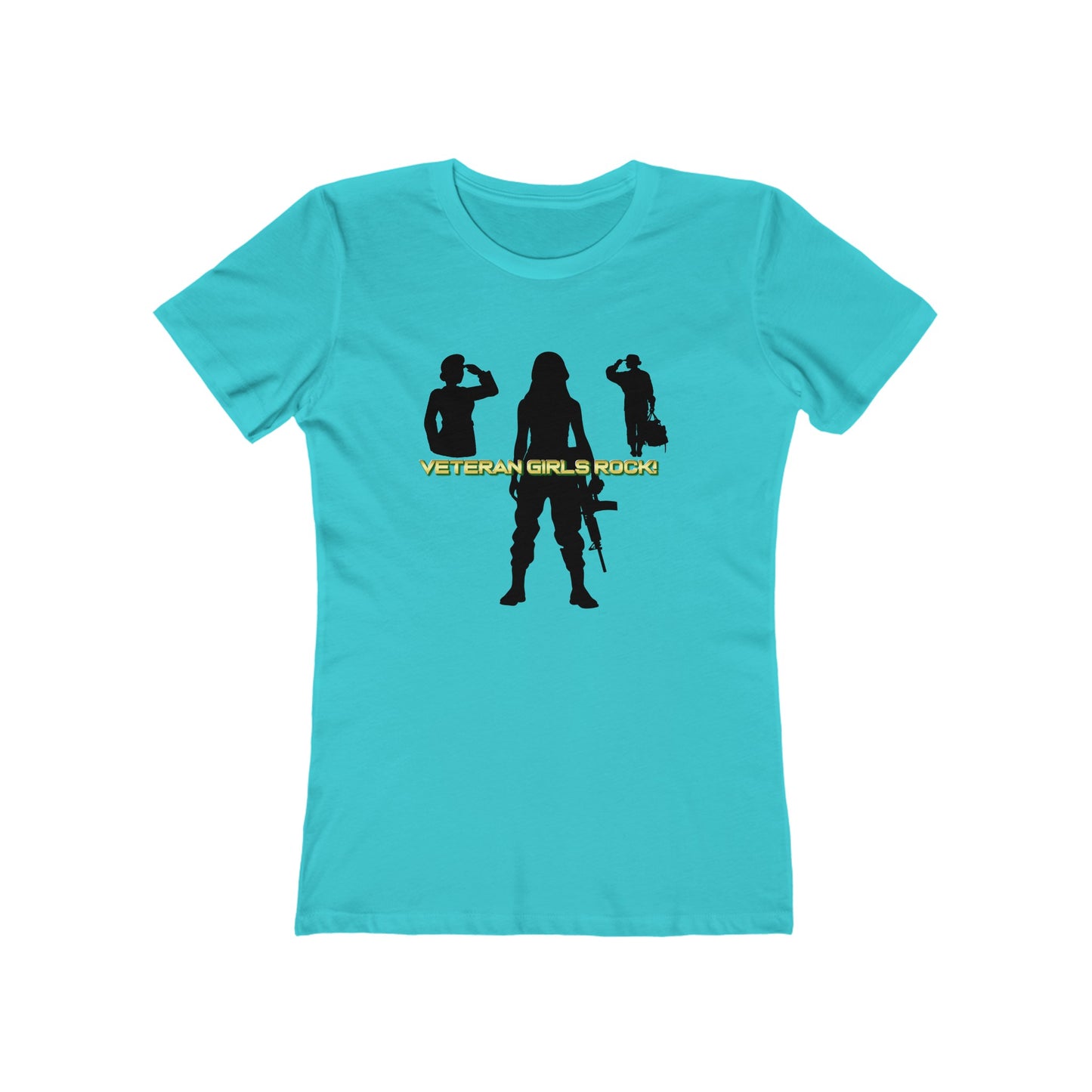 Veteran Girls Rock - Boyfriend Tee