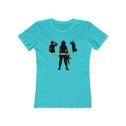 Veteran Girls Rock - Boyfriend Tee