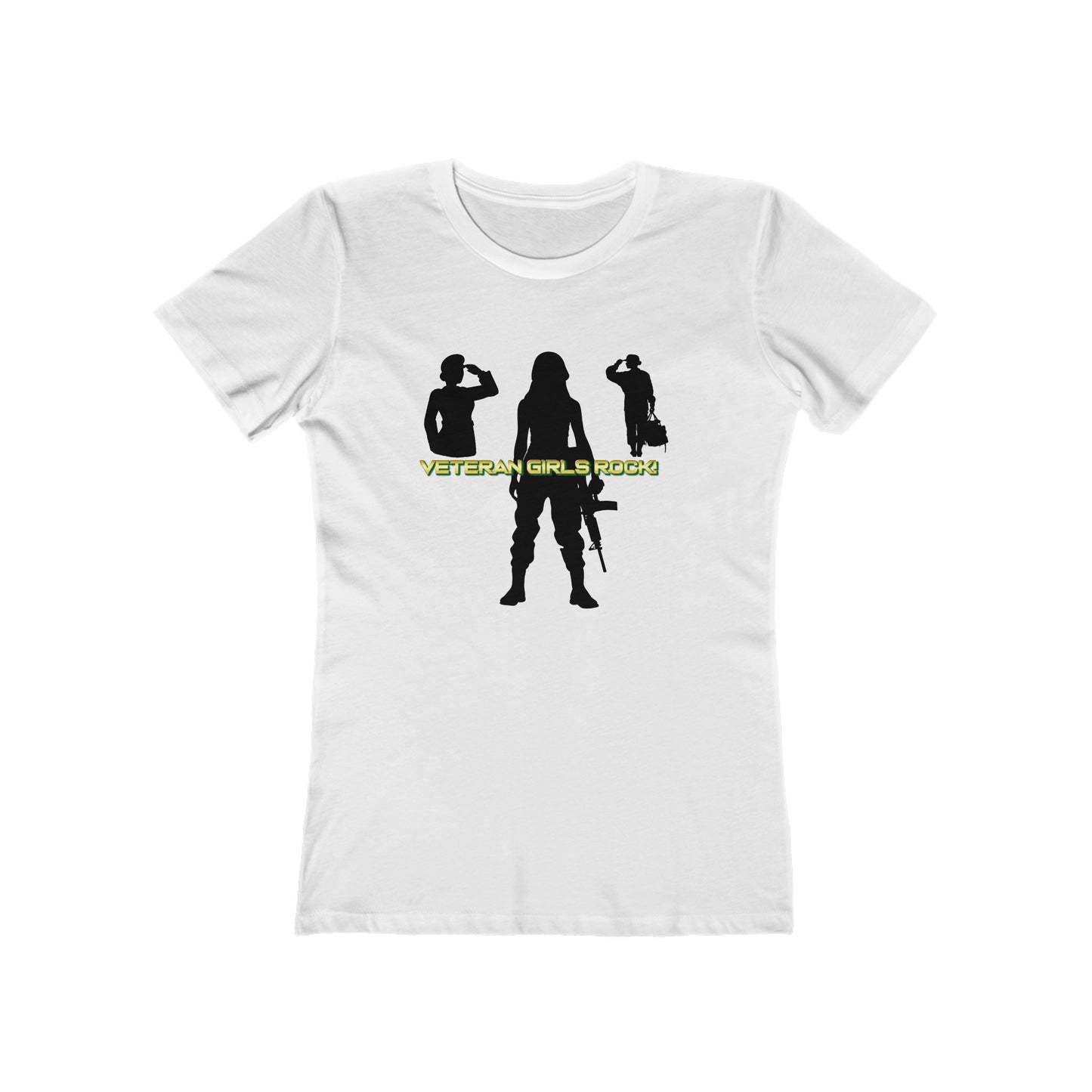 Veteran Girls Rock - Boyfriend Tee