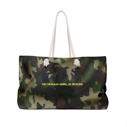 Veteran Girls Rock - Weekender Tote Bag